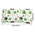 thumbnail image 3 of Zatoumnr St. Patrick's Day Series Microfiber Beach Towel, Super Lightweight, 30x60 Inch, Colorful Bath Towel, Sandproof Blanket, Multi-Purpose for Outdoor, 3 of 6