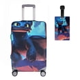 thumbnail image 2 of How to Train Y×our Dra×gon Luggage cover accessory kit, luggage tag, comfort luggage handle wrap, washable zipper closure luggage cover, 2 of 5