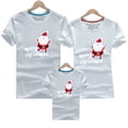 thumbnail image 3 of Ropa a juego para la familia de Navidad, camiseta de dibujos animados de Papá Noel, letras para padre, madre e hijos, camiseta de Año Nuevo para mamá y yo, 3 of 5