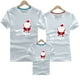 thumbnail image 3 of Ropa a juego para la familia de Navidad, camiseta de dibujos animados de Papá Noel, letras para padre, madre e hijos, camiseta de Año Nuevo para mamá y yo, 3 of 5