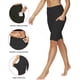 thumbnail image 2 of FIT 3 Pack 5" 8" 11" Crossover Biker-Shorts-Mujer con bolsillos Buttery Soft Cintura alta Control de barriga Legging Yoga3 Pack - Negro/Negro/Negro 11"Large esquí esquí Gafas de esquí, 2 of 5