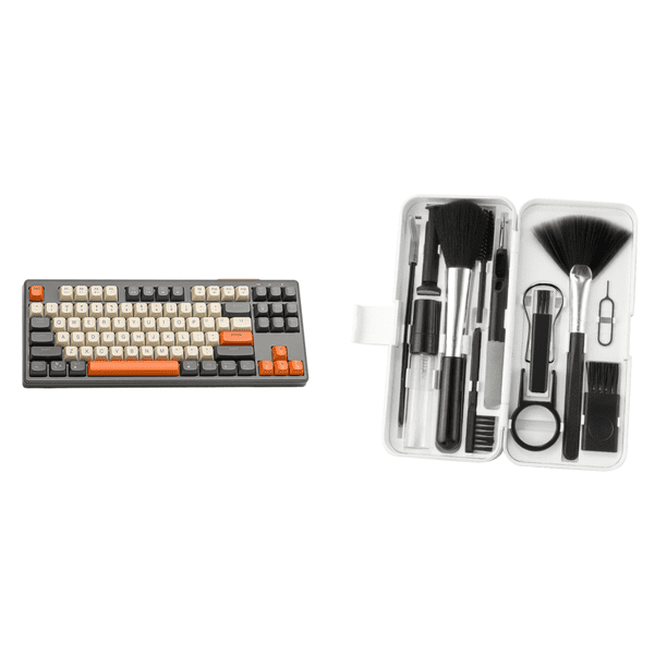Teclado Compatible con Bluetooth Teclado personalizado Silencioso Inalámbrico (glint)