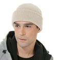 thumbnail image 3 of Dezsed Unisex Beanie Hats Women's Men's Glasses Hats Clothing Sets on Clearance White, 3 of 3