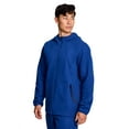 thumbnail image 4 of Reebok Men's and Big Men's Momentum Fleece Full Zip Hoodie, Sizes XS-5XL, 4 of 6