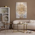 thumbnail image 2 of YS-Art Sunflower Large Acrylic Floral Textured Canvas Wall Art with Gold Frame, Modern Botanical Decor for Living Room, 56x40 inch, 2 of 5