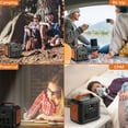 thumbnail image 6 of SBAOH Portable Power Station P302,296Wh Lithium Battery Generator Solar with 300W AC Outlets for Outdoor Camping RV Home, 6 of 8
