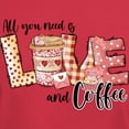 thumbnail image 3 of CafePress - All You Need Is Love And Coffee T Shirt - Men's Classic Graphic Cotton T-Shirt, 3 of 4