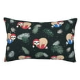 thumbnail image 1 of Balery Baby Sloths Sleeping Funda de Cojín Estampada, Regalos para Mujeres, Regalos de Amor para Ella, Regalos para Novia o Esposa, Funda de Almohada-20"x30", 1 of 6