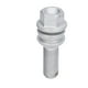 thumbnail image 1 of Reemplazo de perno de tuerca de asiento de bola de acero plateado M14X1.5 para camioneta Q7 SUV 2007-2021, 1 of 8