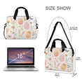 thumbnail image 3 of FORMRS 16" Laptop Bag Carrying Sleeve Case with Handle Travel Shoulder Briefcase, Pink Easter Eggs, 3 of 8
