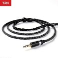 thumbnail image 2 of TRN T2 16 Core Silver Plated HIFI Upgrade Cable Plug MMCX/2Pin Connector For TRN, 2 of 5