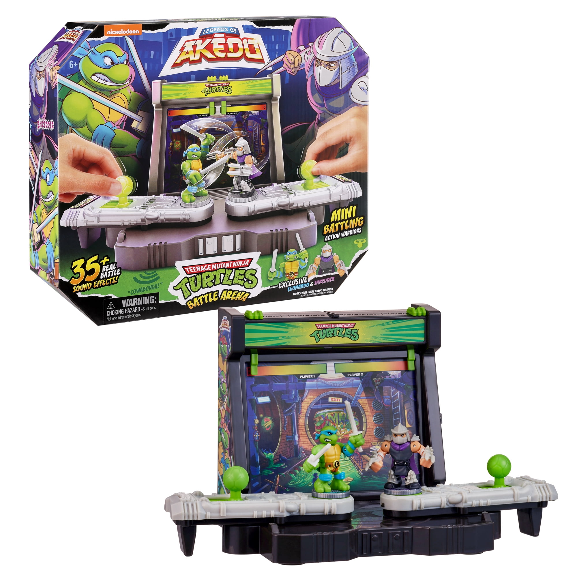 Akedo Powerstorm Pack, Punch Attack, 3 Figures, Training