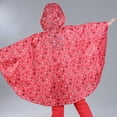 thumbnail image 6 of Odeerbi Rain Coats Kids Rain Jacket Waterproof Girls Boys Rain Cape Kid Hooded Jacket Hooded Bats, 6 of 8