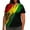 Multicolor#2, variant on Black History Short Sleeve T-Shirts for Women African American Shirts Black History Month Crew Neck Blouse Plus Size Tops on Sale Multicolor XXXL