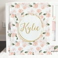 thumbnail image 4 of Watercolor Floral Pink Crib Bedding Set, 4 of 4