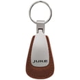 thumbnail image 1 of Nissan Juke Leather Teardrop Key Chain (Brown), 1 of 2