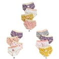 thumbnail image 2 of 4 Packs Girls Underwear 100% Cotton Breathable Comfort Panties for Kid 2-8 Years, 2 of 12
