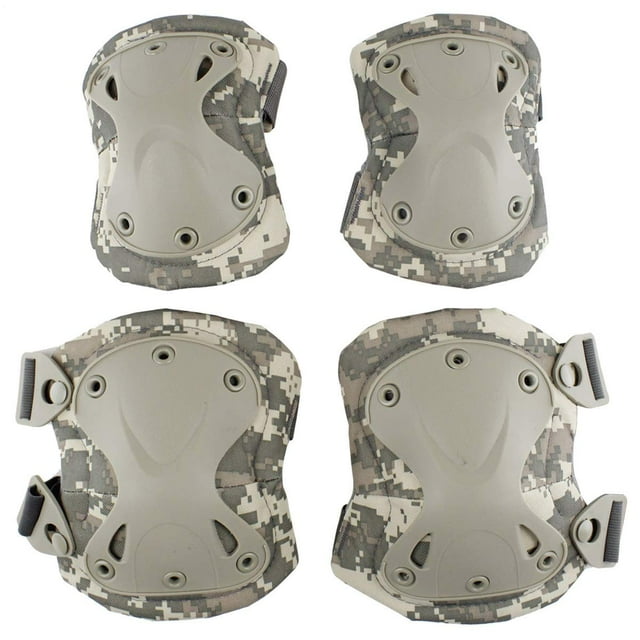 Juego de rodilleras AOUTACC Tactical Outdoor ACU 390g
