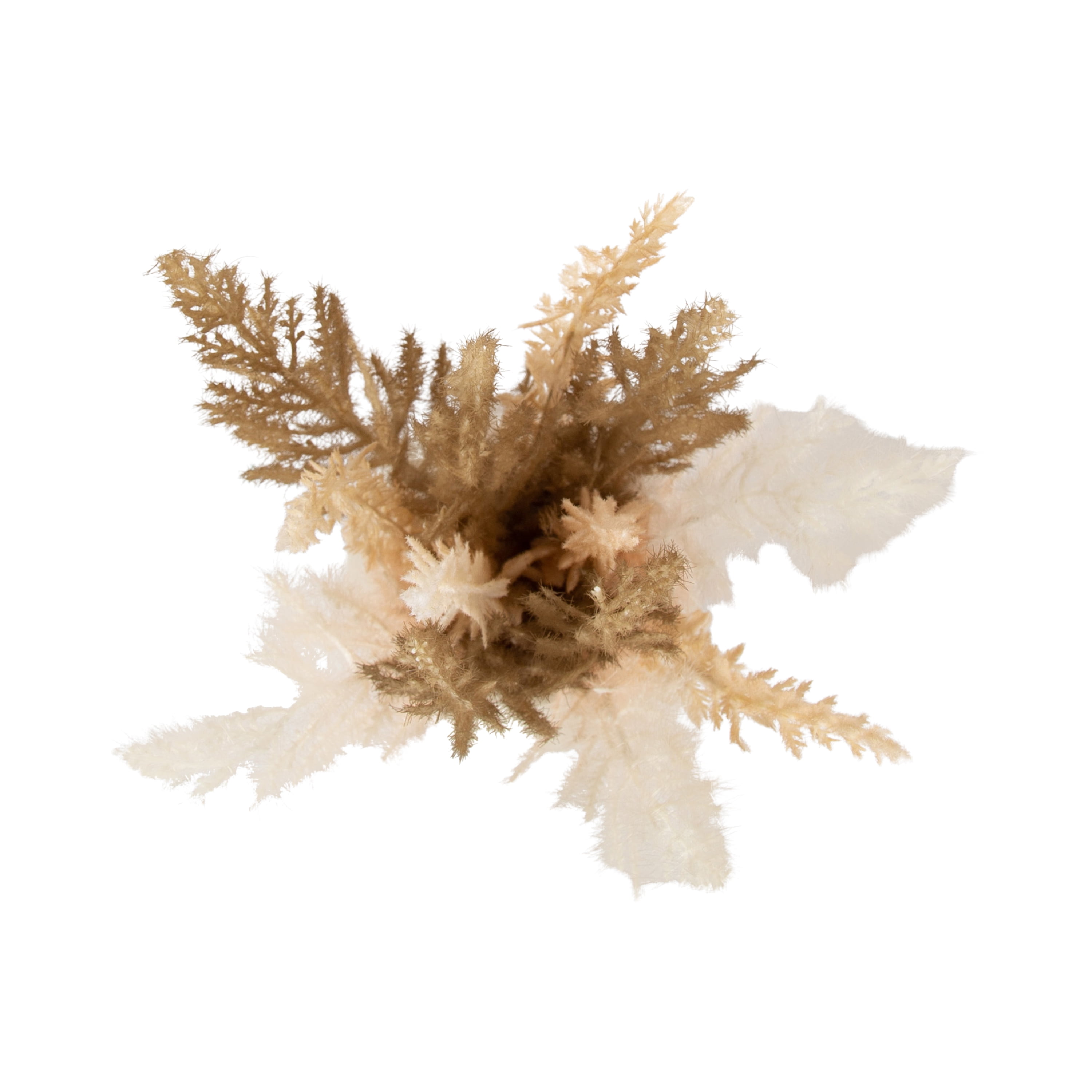 Better Homes & Gardens Mixed Artificial Pampas Grass in Cement Vase