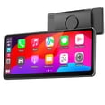 thumbnail image 1 of MINIX [Pantalla totalmente laminada 2025] Estéreo inalámbrico portátil para automóvil Carplay de 60 fps Pantalla táctil HD 1920 * 720 de 8.9 pulgadas para Carplay y Android Receptor estéreo para autom, 1 of 5