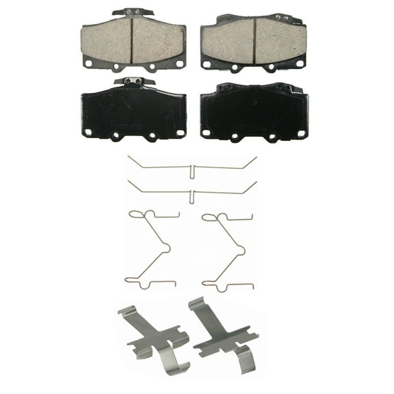 Wagner QuickStop ZD436A Ceramic Disc Brake Pad Set Fits select: 1995-1998,2003-2004 TOYOTA TACOMA