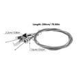 thumbnail image 2 of KAKOWELY 2 Ensembles de Cadres Photo Filaires pour Outils de Suspension Argent Design Réglable, 2 of 8