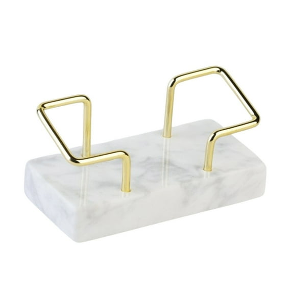 Sinyiin Business Card Holders Marble Card Holders Business Card Stand for Counters