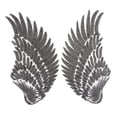thumbnail image 1 of s Apliques de Bordado para Coser a Mano Negro Baoblaze Pachas de lentejuelas ala, 1 of 8