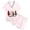 A-Light Pink55, variant on JAJAHO Girls Pajamas Merry Christmas Pjs Satin Sleepwear Short Sleeve 2 Piece Set Sizes 2-13Y