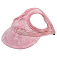 thumbnail image 2 of Dog Baseball Cap for Small Medium Dogs, Outdoor Sun Protection Hood Pet Baseball Cap with Ear Holes Pet Baseball Cap with Ear Holes nd Adjustable Neck Strap (Pink, L), 2 of 9