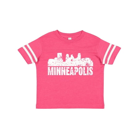 

Inktastic Minneapolis Skyline Grunge Gift Toddler Boy or Toddler Girl T-Shirt