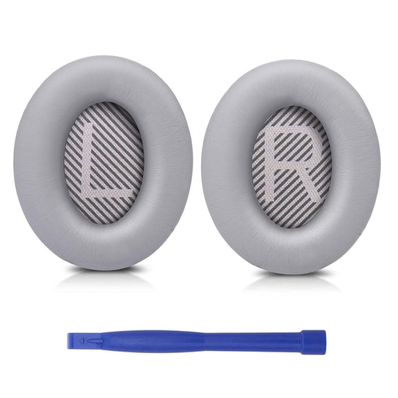 Leather Ear Cushion Breathable Cover for Bo-se QC35 Headsets Spare Parts
