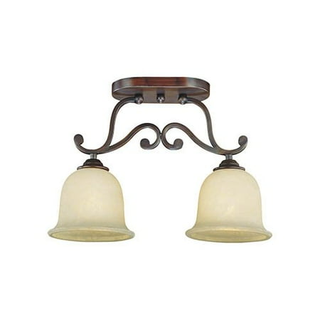 Millennium Lighting Courtney Lakes 2 Light Semi Flush Mount Millennium Lighting Courtney Lakes 2 Light Semi Flush Mount