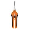 Donald Stainless Steel Elbow Spring Safety Lock Garden Trim Scissors Outdoor - 6pc Orange