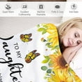 thumbnail image 4 of Daughter Gifts from Mom Dad,Birthday Gifts for Daughter, Daughter Gifts, Gifts for Daughter, Blankets for Daughter, Daughter Blanket Gift from Mom and Dad, to My Daughter Throw Blanket 50x60inch, 4 of 6