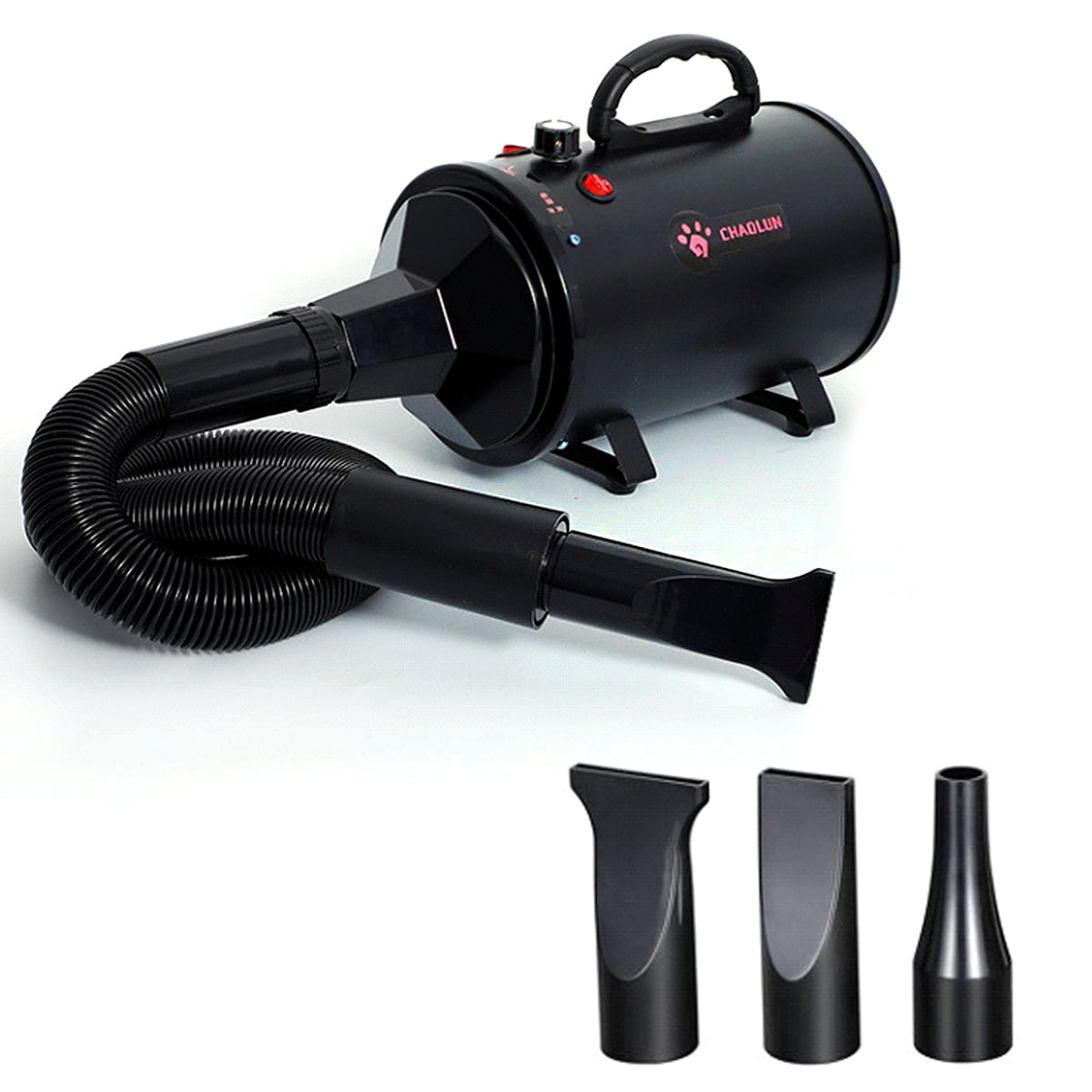 2800W 3.2HP Pet Dryer Dog Grooming Blower Upgraded Stepless Adjustable  Speed Hair Force Dryer Dog Dryer Quick Grooming Dryer Blower  Professional,Noise Reduction Pet Hair Dryer High Velocity Air Forced -  Walmart.com