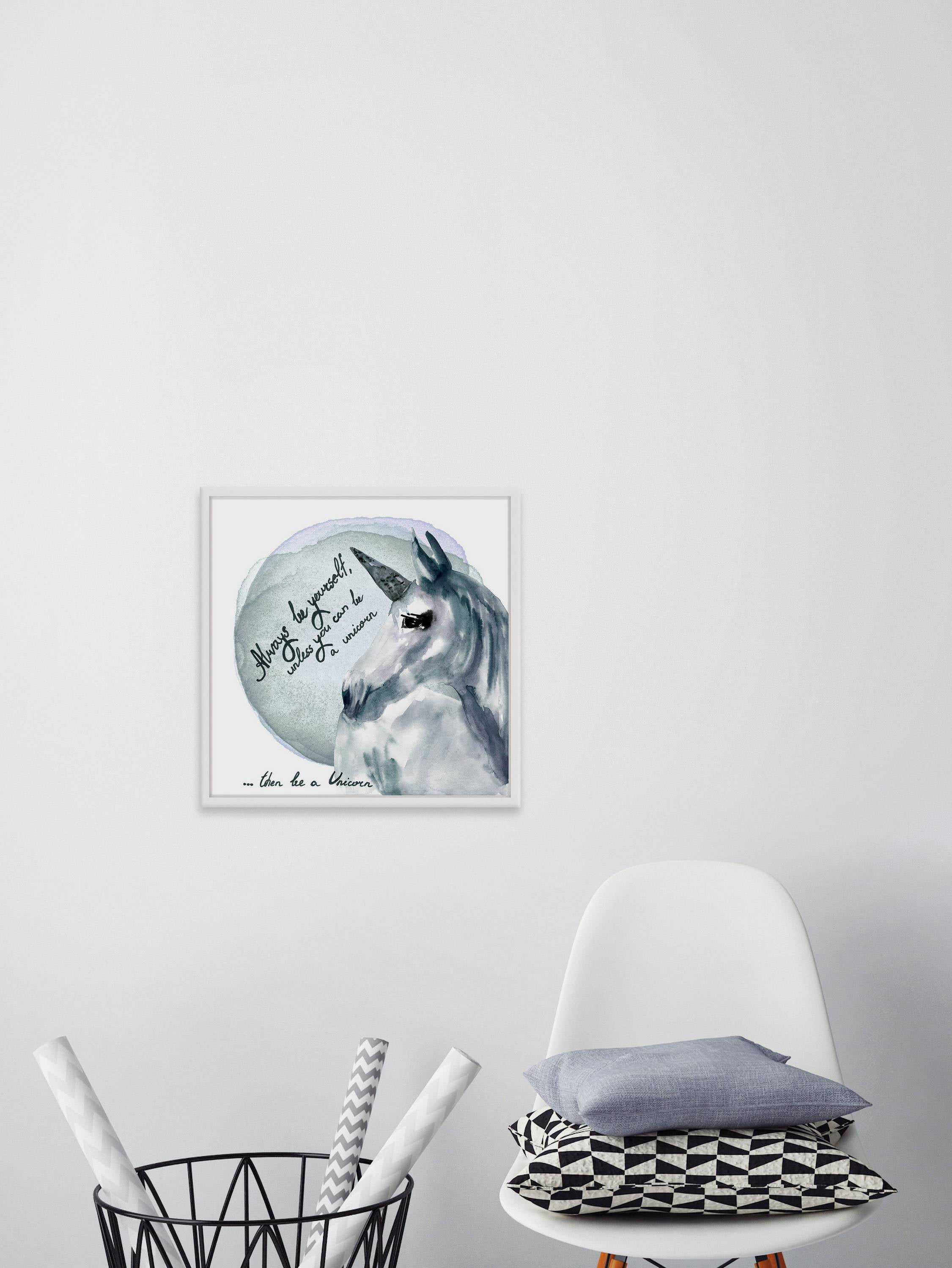 Always Be Yourself II Framed Painting Print