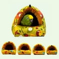 thumbnail image 5 of Warm Bird Nest Winter House Snuggle Hammock Cage Accessories Hideaway for Gerbil Small Parrot Parakeet, 5 of 8