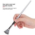 thumbnail image 3 of 24Pcs Painting Brush Set Nylon Wool Wooden Handle with Bag for Acrylic Watercolor PaintGray, 3 of 3