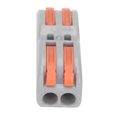 thumbnail image 1 of Conductor Terminal Soft Hard Wire Connector 1 Conductor Compact Splicing Wire Connectors, 1 of 6