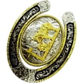 thumbnail image 2 of Moranse Religion Cross Cowboy Kneeling Prayer And Horse Design Belt Buckles, 2 of 5