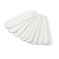 thumbnail image 3 of Hand-made 100pcs Crochet Labels 4.5x1.2cm 2 Holes PU Leather Tag Practical Embellishment DIY Accessories, 3 of 7