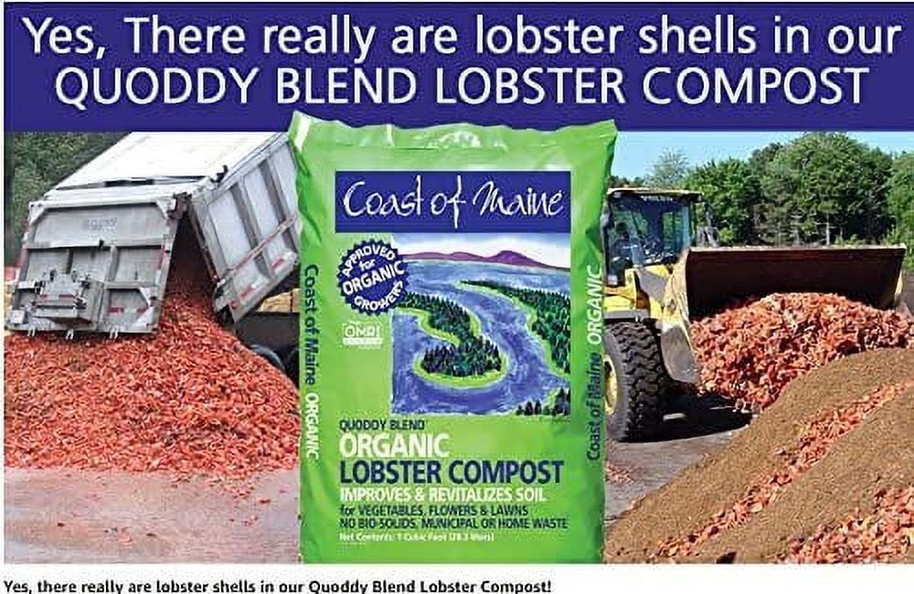 Coast of Maine Flowers Vegetables Natural Fertilizers, 28.3 Liters