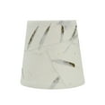 thumbnail image 4 of Aspen Creative 32720-2 Small Hardback Empire Shape Chandelier Clip-On Lamp Shade Set (2 Pack), Transitional Design in Off White, 4" bottom width (3" x 4" x 4"), 4 of 7