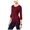 Red - port, variant on I.N.C Womens Tie-Front Basic T-Shirt, Red, X-Small