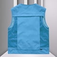 thumbnail image 4 of Men's Outdoor Vest Sleeveless Zip Up Jackets Summer Breathable Mesh Lining Utility Vest Photography Hiking Camping Waistcoats XL, 4 of 6