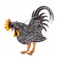 thumbnail image 1 of Multicolor Rooster Brooch - Rhinestone Animal Lapel Pin for Unisex - Quality Fashion Accessory for Clothes and, 1 of 6