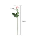 thumbnail image 6 of Ruanlalo Single Branch,Moist Surface Green Leaves Imitation Rose Wedding Decorative Plants Bridal Artificial Rose Flower Home Decor, 6 of 6