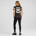 thumbnail image 5 of Women's Nike Kahlef Hailassie  Brown Cleveland Browns Team Game Jersey, 5 of 7