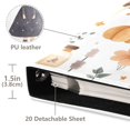 thumbnail image 3 of FORMRS 3 Ring Photo Album 4"x6" Self Adhesive Large Capacity PU Leather Cover, White Magical Halloween Girl, 3 of 8